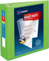 Avery Heavy-Duty View 3 Ring Binder, 3 Inch One Touch EZD Rings, 1 Chartreuse Binder, 3.5 Inch Spine (79779)