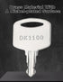 1100 1100 5-Pack Toilet Paper Dispenser Key Compatible for Tork SCA Paper Towel and Toilet Tissue Dispenser