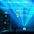 13 HUMIIEYE Northern Light Projector, Battery Operated Aurora Night Light with Timer Function, Colors Galaxy Lamp