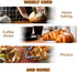 ALPHA LOTUS STORE 50pcs, Packing 13.6 8.25 3.75 inches Paper Bread Bags with window, Large bakery bread bags