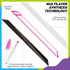 Set of 20 Magnetic Dry Erase Board Notepads for Fridge 11.8 x 3.94'' with Erasable Pen and Board Eraser