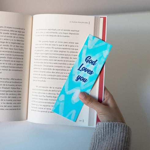 God Loves You, Psalm 86:5, Bulk Pack of 25 Christian Bookmarks for Kids, Sunday School Prizes