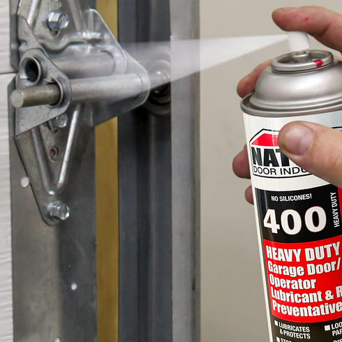 National Door Industries 400-HD Heavy-Duty Garage Door Lubricant Spray Rust Preventative with Long-Lasting Hinge