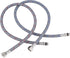 ARCORA 32 Inch Faucet Supply Lines 3/8" Female Comp M10 Male (1 Pair) - Braided Nylon Bathroom Faucet Hose
