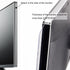 XyviLokit 2 Pack Monitor Memo Board for Slim Monitor, Monitor Sticky Note Holder for No Edge Monitors, Computer Side