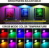 Narotood 3 Pack 13 3 Picture Lights for Wall, RGB Color Rechargeable Battery Operated wall lights, Picture Frame lights