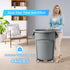 15-19 Inch 4 440lbs Nefish Trash Can Dolly Wheels, Adjustable Round Furniture Dolly with Wheels, Heavy Duty Drum