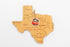 Unique Texas-Shaped Eco-Friendly Bamboo Cutting Board