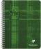Clairefontaine Wirebound Notebook, Ruled with Margin, 60 Sheets, 6 1/2 x 8 1/4, Sold Individually (Assorted Color)