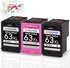INKCLOUD Compatible Ink Cartridges Replacement for HP 63 Ink 63XL, for HP 3830, 4650, 4655, 5255, 5258, 4520, 4512,
