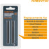 POWERTEC 12841 3-1/4" Tungsten Carbide Hand Held Planer Blades Replacement Set of 2 for Black&Decker, Bosch, DeWalt