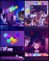 (8-Pack) NIUCOO Hexagon LED Lights Wall Panels, Smart RGB Gaming Lights with APP & Music Sync, DIY Modular Hex Tiles