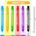 Crtiin 30 Pcs Retractable Erasers, Pen Style Mechanical Eraser, Funny Portable with Grip for Artists or Students