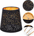 5.90X5.90X5.51 Inch Lurrose Hollow-Out Cloth Lampshade Clip-on Light Shade Cover Small Lampshade Accessories