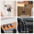 JCILPITC 6PCS Magnetic Cable Clips, Cable Management Under Desk,Cord Organizer for Desk Car Wall,Cord Holder Home