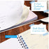 Crtiin 10 3 100 Sets 4 (5-1/4" 11") Pcs Part Spiral Carbonless Money and Rent Receipt Book with Carbonless Copies Per
