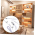 4pcs POPETPOP LED Touch Sensor Light Strip for Door Activation Easy Installation for Cabinets Wardrobes Entrances Sub