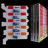 EEEEE 1W 30 Values 300pcs Metal Film Resistor Assortment Kit with 1% Individual Compartment Electrical Industrial