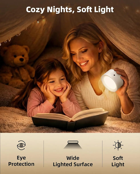 3 360 Dimmable 1 Pack) LED Wall Mounted Lights, Rechargeable Wall Sconces Lamp, Color Temps & Remote and Touch