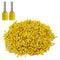 XHF 1000 PCS AWG 18/1.0mm² Insulated Copper Wire Ferrules, Crimp Pin Cord End Terminals, Yellow