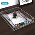 MaxGear Acrylic Letter Tray, Clear Document Organizer for Magazines, Folders, Notebooks, Desk Accessories