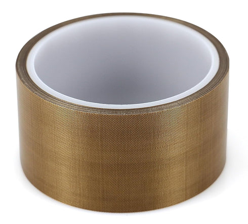 BOMEI PACK Teflon PTFE Glass Cloth Tape, 2-inch x 33 Feet, High Temperature PTFE Tape for Vacuum Sealers