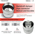 4" neverest RK Professional Backdraft Shutter Damper Connector Duct Fits Only with Metal Ducts