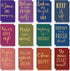 Zonon 24 Pcs Mini Colorful Notebooks, Funny Motivational Journals, Inspirational Notepads, Small Pocket Notebook