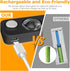 Closet, 6Pack, NIEGNOWOO LED Motion Sensor Puck Lights, Rechargeable Cabinet Lights, Stick on Wireless LED Night Light