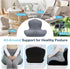 Generic Seat Cushion for Office Chair,Seat Cushion with Back Support, Memory Foam Chair,Cushion Coccyx Cutout