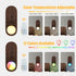 fnmobe Set 2,Rustic Room,12 Battery Operated Wall Sconce with Shelf of Candle Holder with Rechargeable Wall Lights