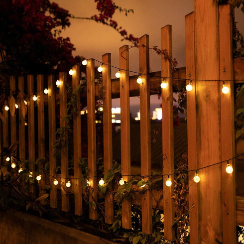 60 36FT 8 Solar String Lights Outdoor LED with Lighting Modes, Waterproof Solar Powered Crystal Globe Patio Lights