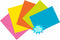 Pacon PAC1721 Index Cards, 4" x 6", Unruled, 5 Bright Colors, Pack of 100