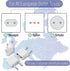 Bates European Plug Adapter, 3 pc Travel Adapter, US to Europe Plug Adapter, Converter Plug for European Outlet