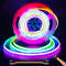 RGB Smart IC COB LED Strip Light 18ft Addressable Chasing Color 12V
