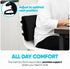FORTEM Lumbar Support Pillow for Office Chair, Lumbar Support Pillow for Car, Back Rest for Gaming, Memory Foam Pillow