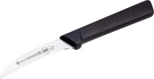 Mundial SC0541-3 Paring Knife Collection, 3-Inch Peeling/Tourne Knife Set of 3, Black