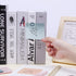 EOOUT Pastel Transparent Sticky Notes, 3x3 Inches, 8 Pack, Clear Sticky Tabs, Translucent Page Markers for Office School