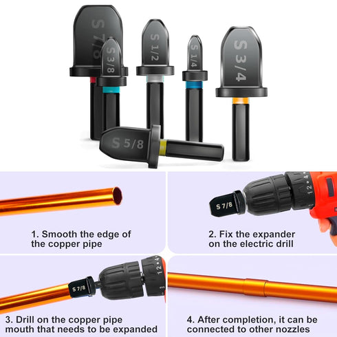SPIN S1034 Swaging Tool - 3/4-Inch Individual Hex Drill Bit