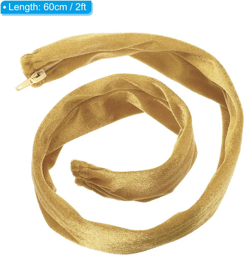2ft PATIKIL Lamp Chain Cover, Chain Protective Sleeve Washable with Zipper for Chandelier Lighting Wires Swing Light