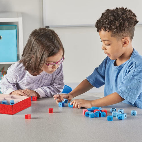 hand2mind Reading Rods Alphabet & Phonemic Awareness, Word Building Activities, Letter Blocks, CVC Words