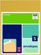 Top Flight Open-End Envelopes, 9 x 12 Inches, Brown Kraft, 5 Envelopes per Pack