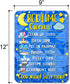 Honey Dew Gifts Daily Bedtime Routine Reward Chart for Kids and Autism, Visual Teaching Tool