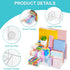 VITVITI Acrylic Desk Organizer, Clear Multifunctional Pencil Holder with Drawer, 8 Compartment Storage