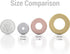 Discagenda Discbound Discs (Silver, 8 Piece, 1.3in)
