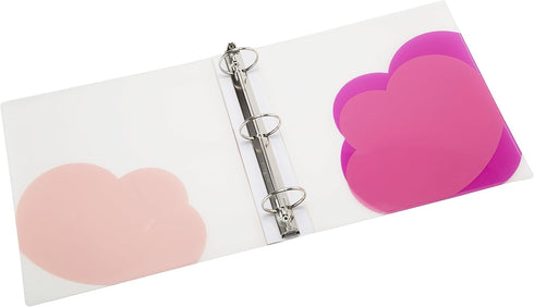 Filexec Products Cloud Ring Binder 2", Pack of 4 (50495-6459), Green