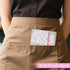 Server Books for Waitress, Faux Leather Server Book with Zipper Pocket, Cute Serving Book with Pen Holder Fits Servers