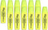 M&G Yellow Highlighter, 12 Pack, No Bleed Highlighters, Neon Thick Cute Markers for Books