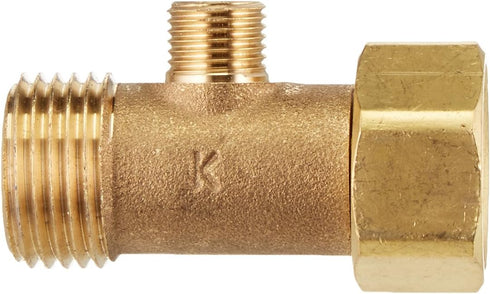 Do it 1/2 In. FIP x 1/2 In. MIP x 1/4 In. OD Brass Extender Tee