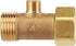 Do it 1/2 In. FIP x 1/2 In. MIP x 1/4 In. OD Brass Extender Tee